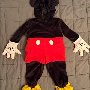 Charming Mouse Costume for Kids - Black, Red, Yellow